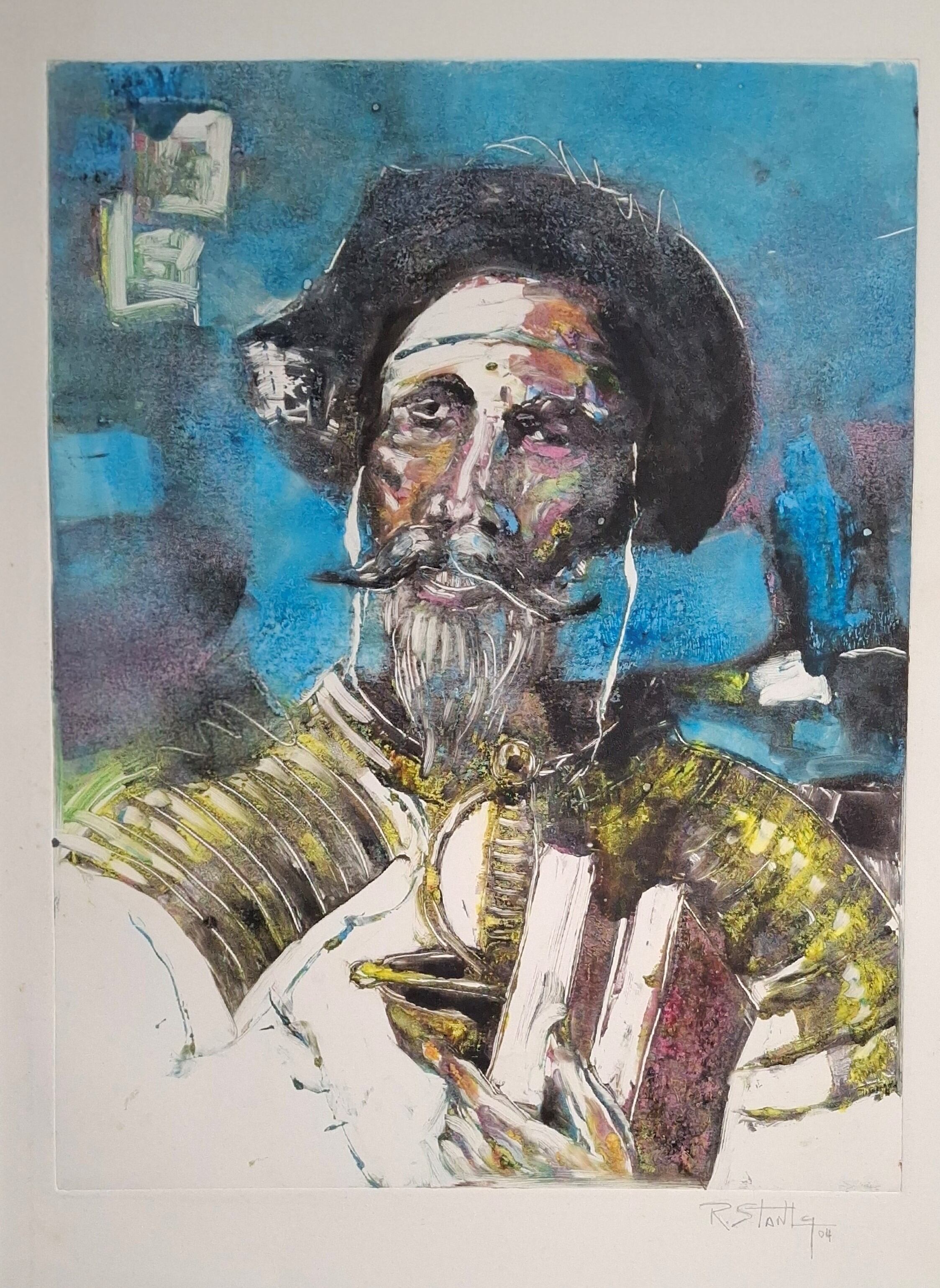 Rodolfo Stanley es uno de los pintores más reconocidos del país. Su obra, marcada por un realismo crítico y un agudo sentido del detalle, ha explorado temas sociales, religiosos y cotidianos de la idiosincrasia costarricense.