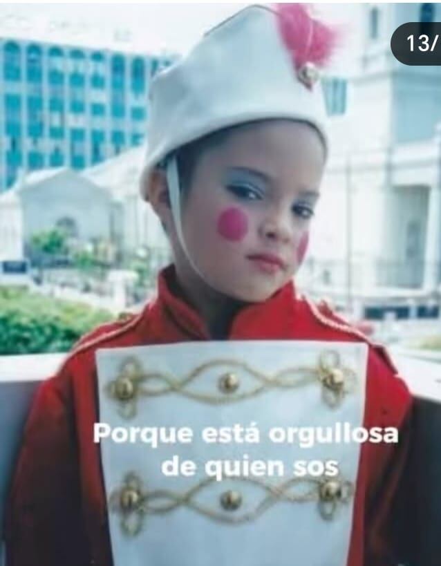 Fotos de María González de niña