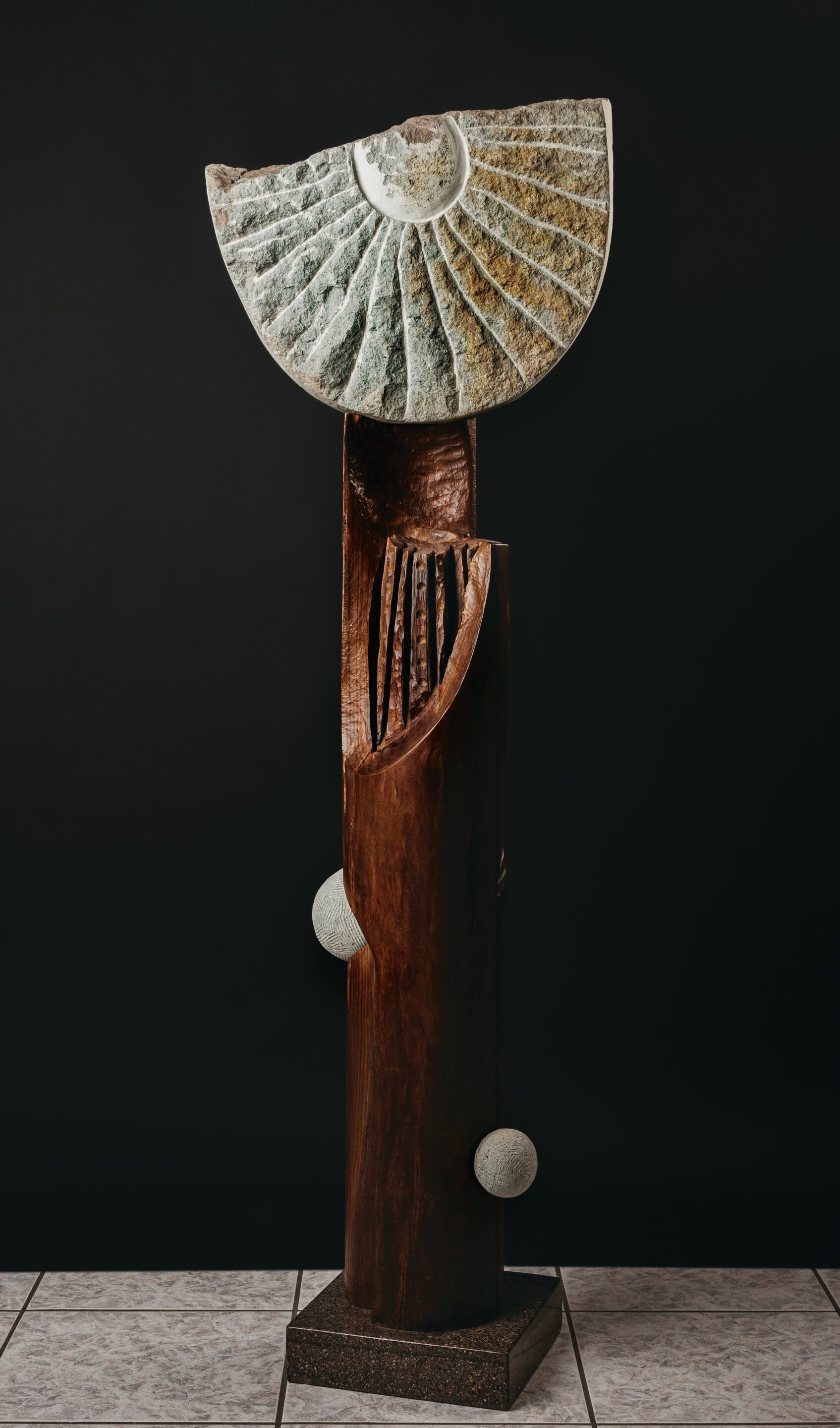 'Eje solar', obra de Domingo Ramos.