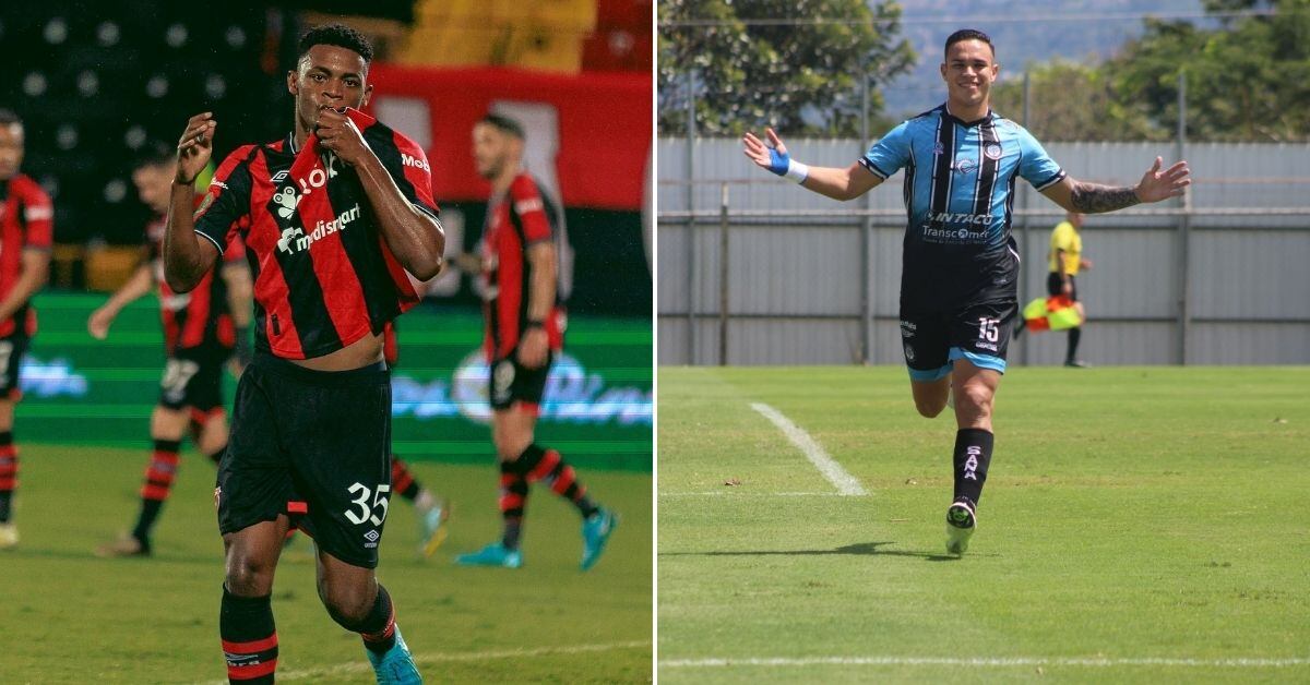 Rashir Parkins y Adrián Chévez están llamados a ser protagonistas en el partido entre Santa Ana y Liga Deportiva Alajuelense. Ambos fueron convocados por Claudio Vivas a la Selección de Costa Rica.