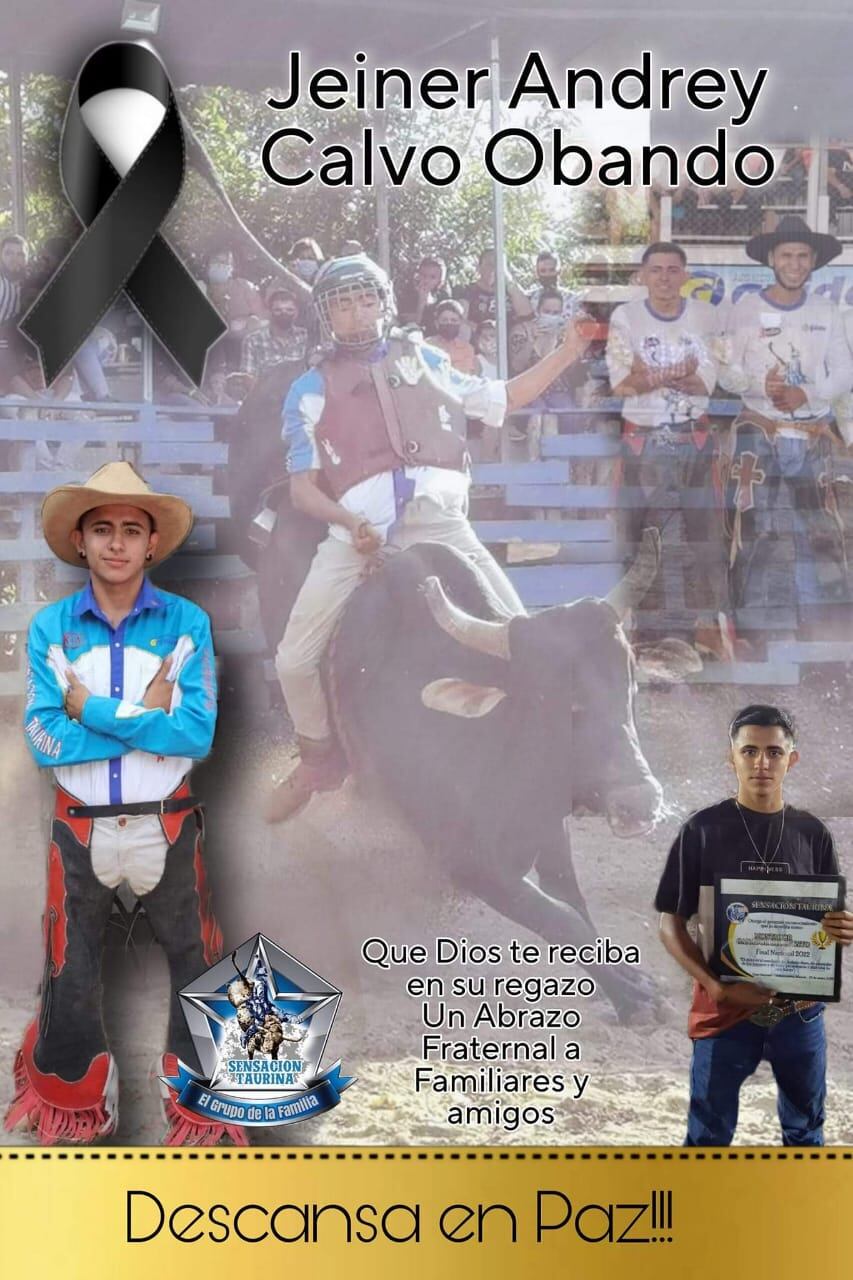 La familia de Jeiner Andrey Calvo Obando, quien falleció este miércoles, está solicitando ayuda para darle santa sepultura.