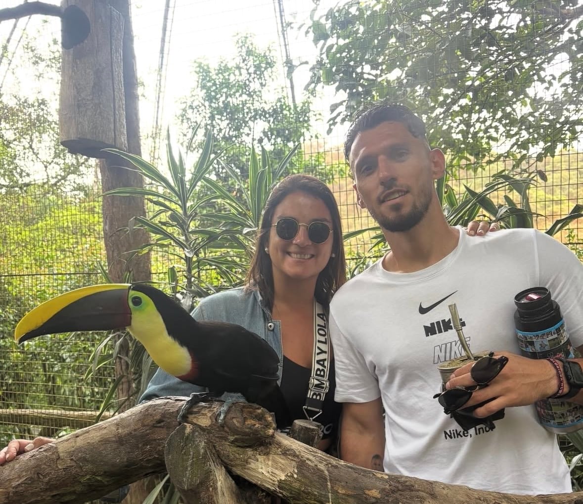 Washington Ortega y su esposa Fiorella Costabile se encuentran a gusto en Costa Rica.