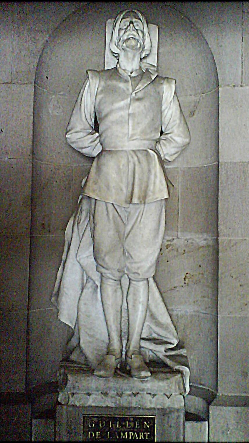 Estatua de Guillen de Lampart. Carlos Martínez, La Patria en el Paseo de La Reforma,
2005.