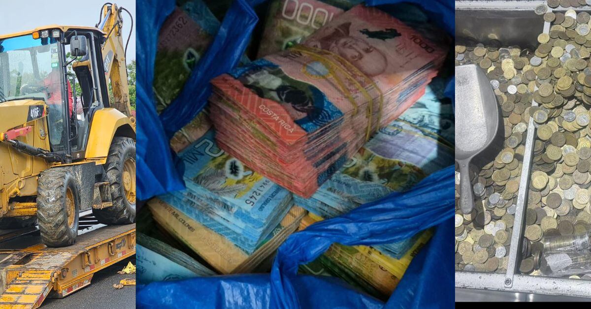 Maquinaria pesada y cientos de millones en efectivo son parte de lo decomisado durante los allanamientos del Caso Tómbola, que desarticuló una banda dedicada al lavado de dinero mediante ventas de lotería.