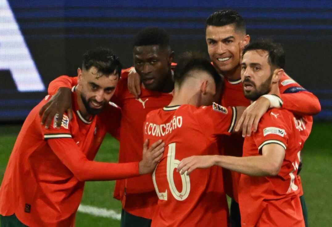 Cristiano Ronaldo
Portugal
Liga de Naciones
Portugal 2 - Alemania 1
4 de junio del 2025
AFP