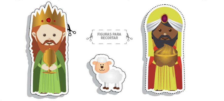 Figura para recortar, Portal de Belén