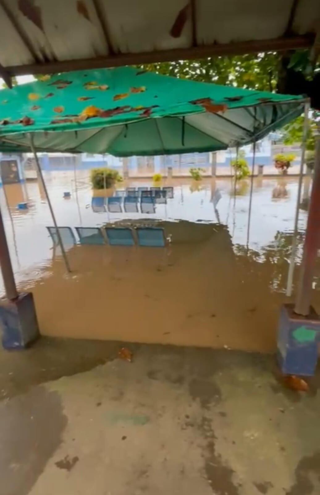 Inundaciones en Sarapiquí. Foto: Reiner Montero