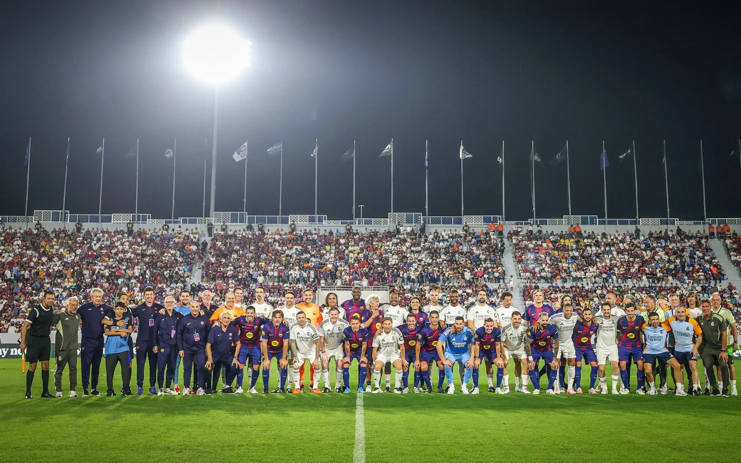Real Madrid vs. Barcelona
Leyendas
INS Estadio
7 de febrero del 2026
Cortesía: MJ Comunicación