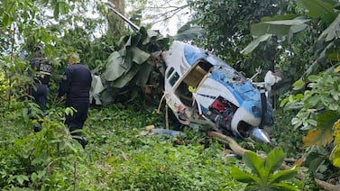 ‘Escuchamos un estruendo’: Dueño de finca donde cayó avioneta en San Carlos relata lo que sucedió tras el accidente