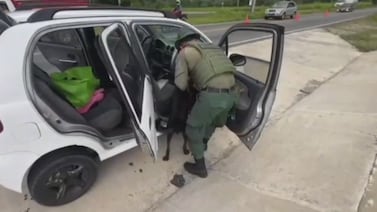 Actitud ‘nerviosa’ delató cargamento de 63 kilos de cocaína dentro de vehículo en Golfito