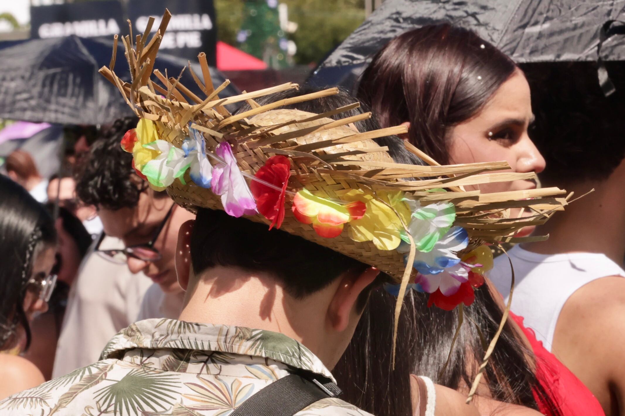 Ambiente del concierto Bad Bunny
