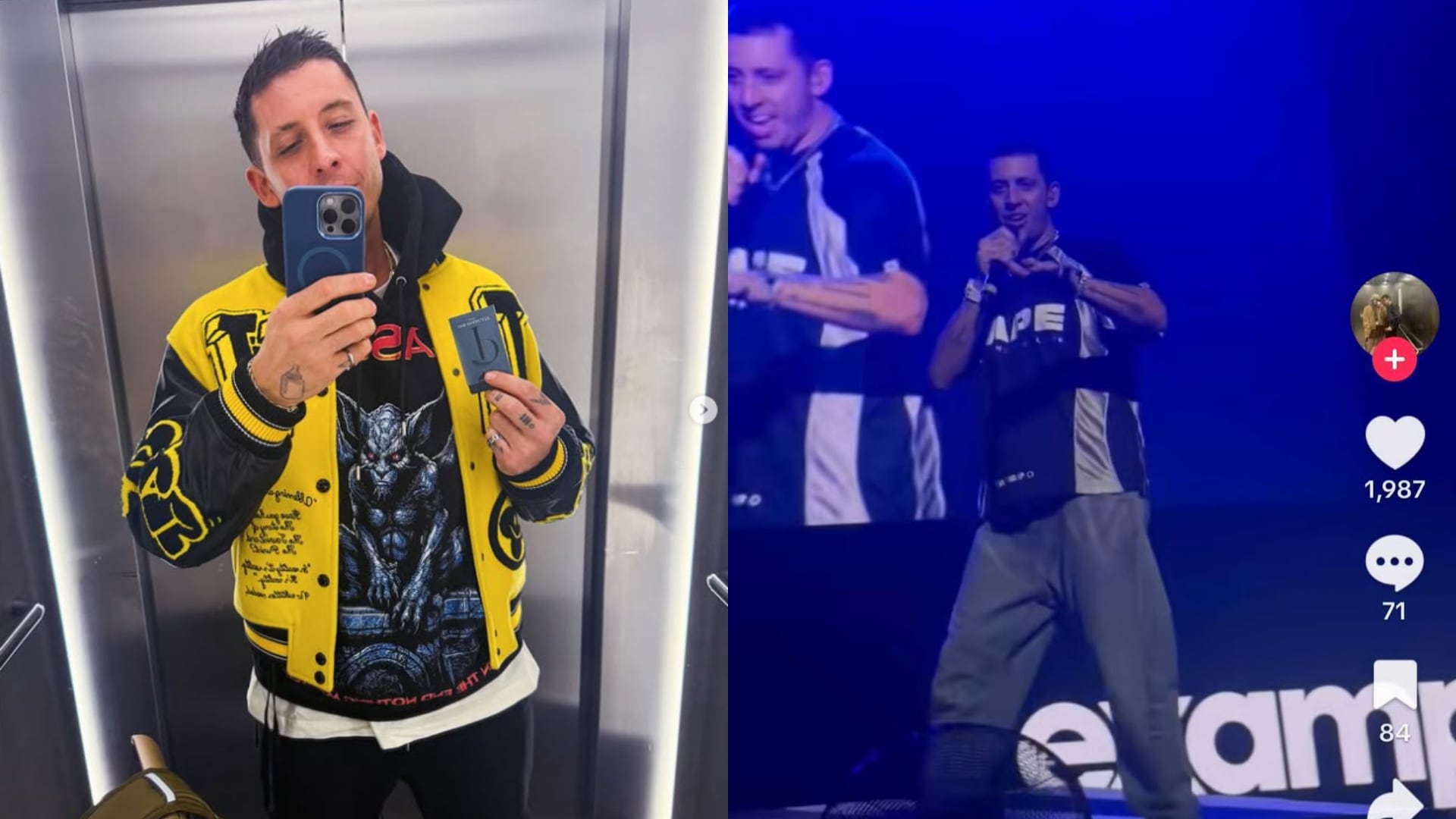 Una joven embarazada y con discapacidad fue increpada por el cantante Example en un concierto; el incidente generó fuertes críticas en redes