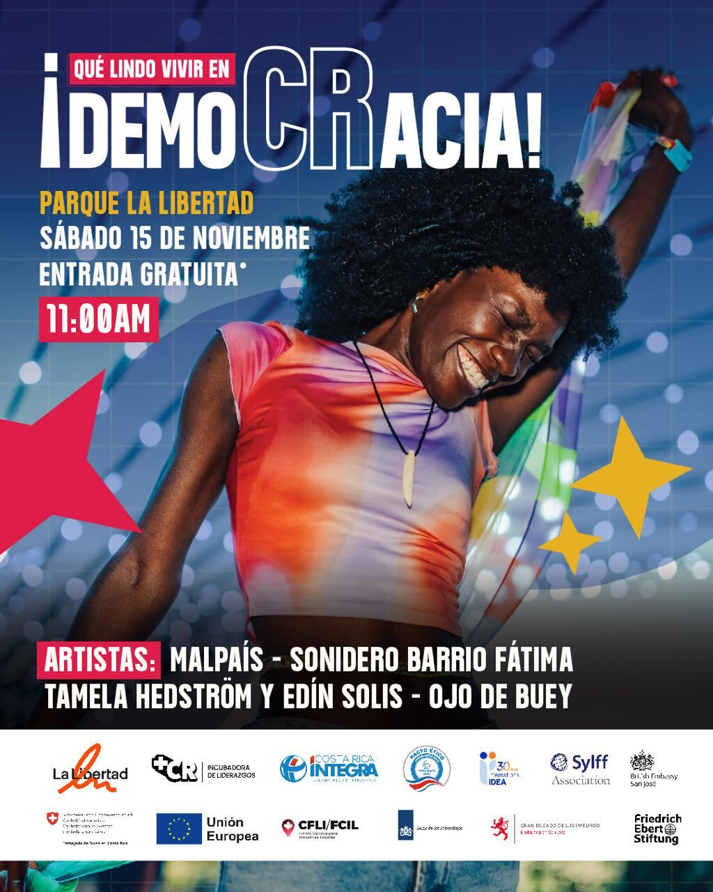 Parque La Libertad tendrá conciertos este fin de semana.