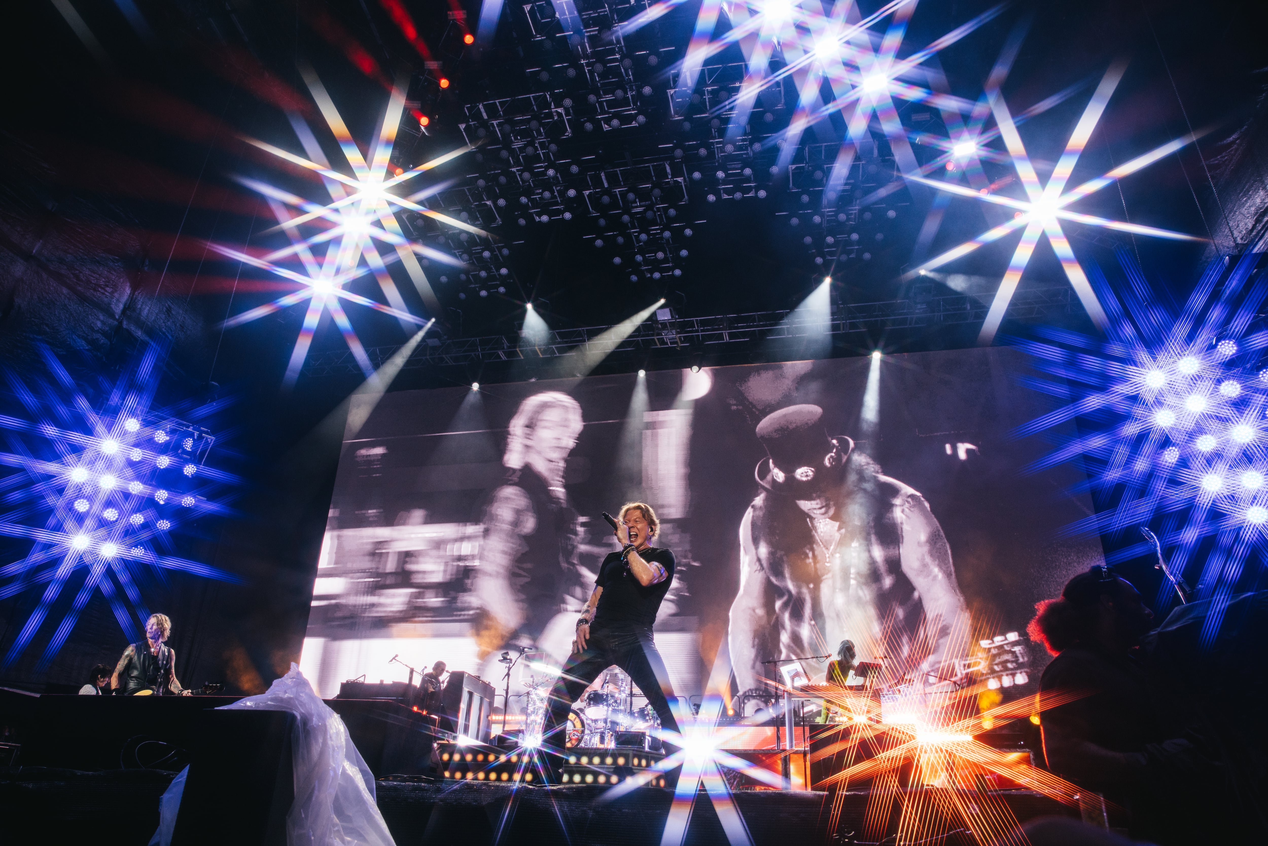 Axl Rose de Guns N' Roses.