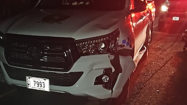 Persecución tras balacera en Santa Ana termina con motociclista crítico