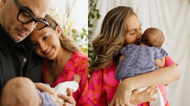 Jorge Martínez y Laura Brenes disfrutan de las primeras palabras de su bebé: escúchela aquí