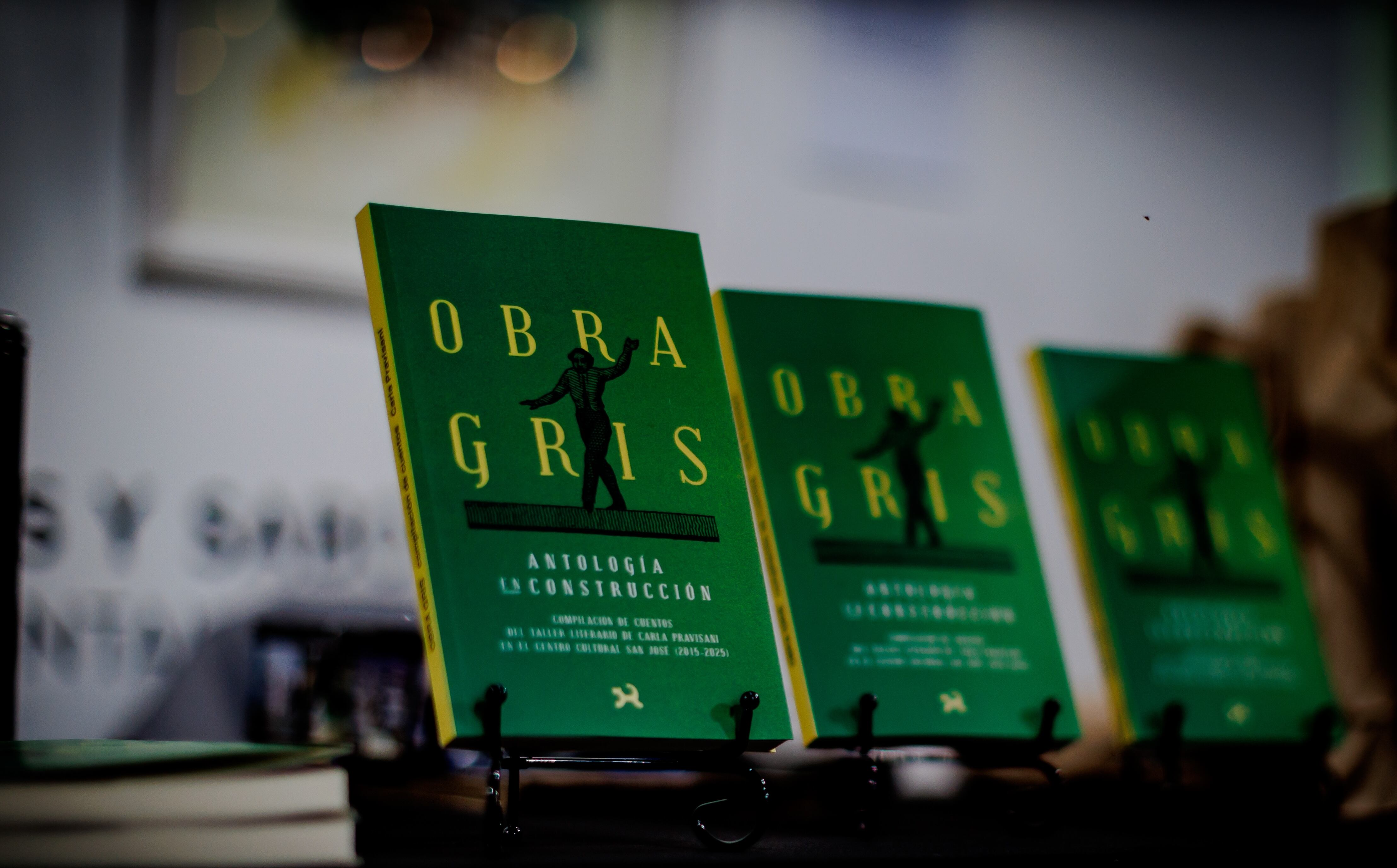 Antología de cuentos de taller literario del Centro Cultural San José, 'Obra gris'.