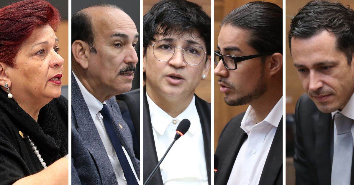 Diputados de varios partidos se refirieron al acto de violencia que protagonizó un sujeto en la barra de público del plenario. Foto: Archivo.