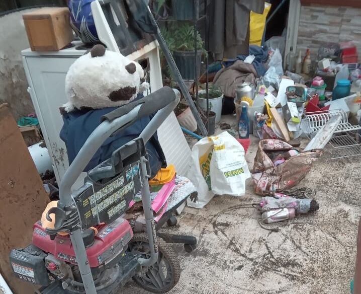 Lucero Masís Mora asegura que perdió casi todos sus bienes, incluyendo electrodomésticos y alimentos.