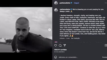 Justin Bieber responde con ironía a la declaración de su madre de que estaba rezando por él