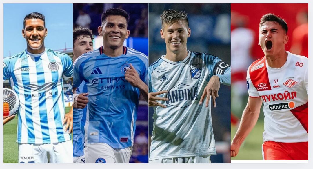 Orlando Galo Riga FC
Alonso Martínez (New York City
Juan Pablo Vargas (Millonarios)
Manfred Ugalde (Spartak Moscú)
Legionarios
31 de agosto del 2025
La Nación