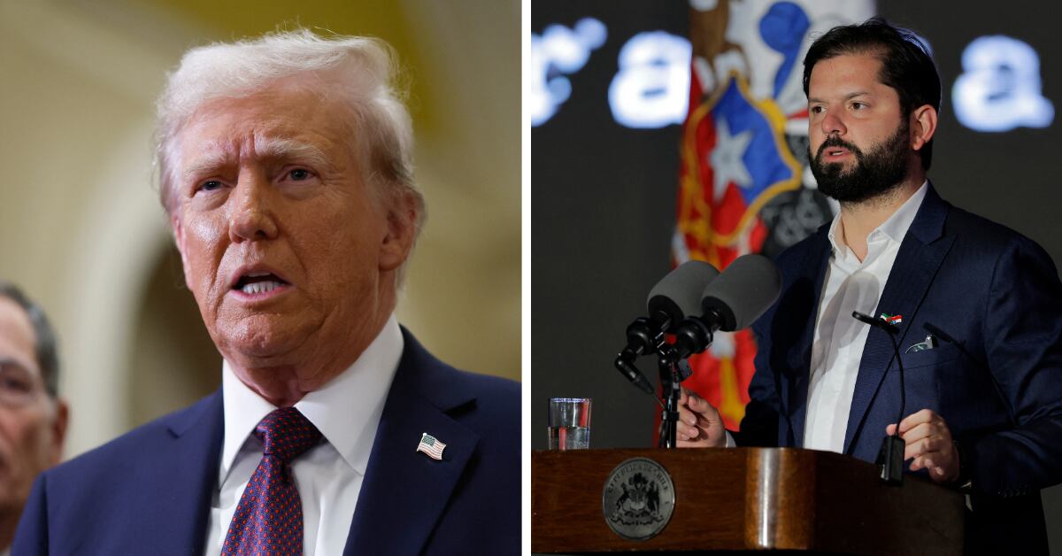 Donald Trump y Gabriel Boric se pronuncian sobre la situación en Venezuela.