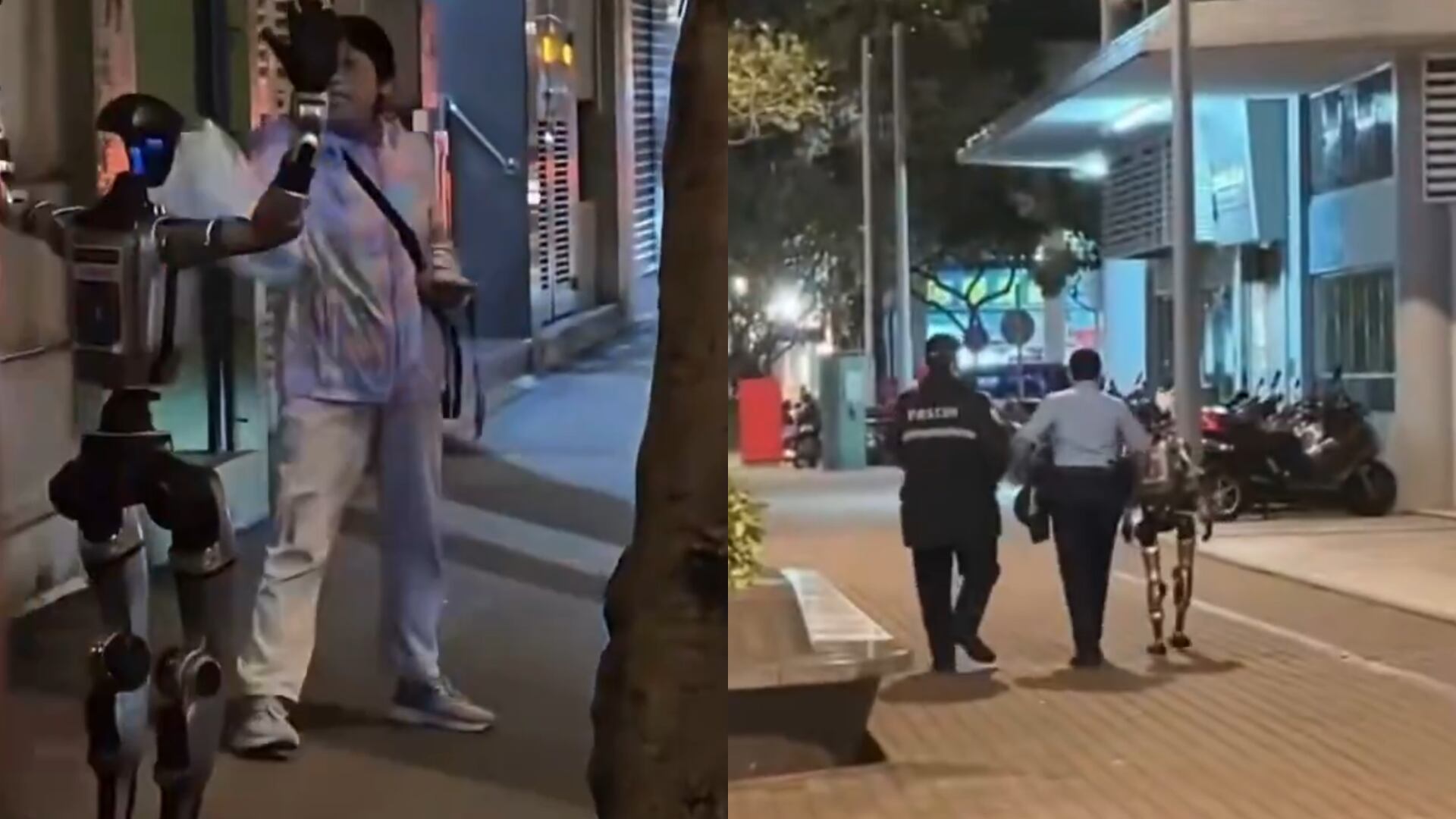 El robot fue escoltado por la policía, pero no fue decomisado.