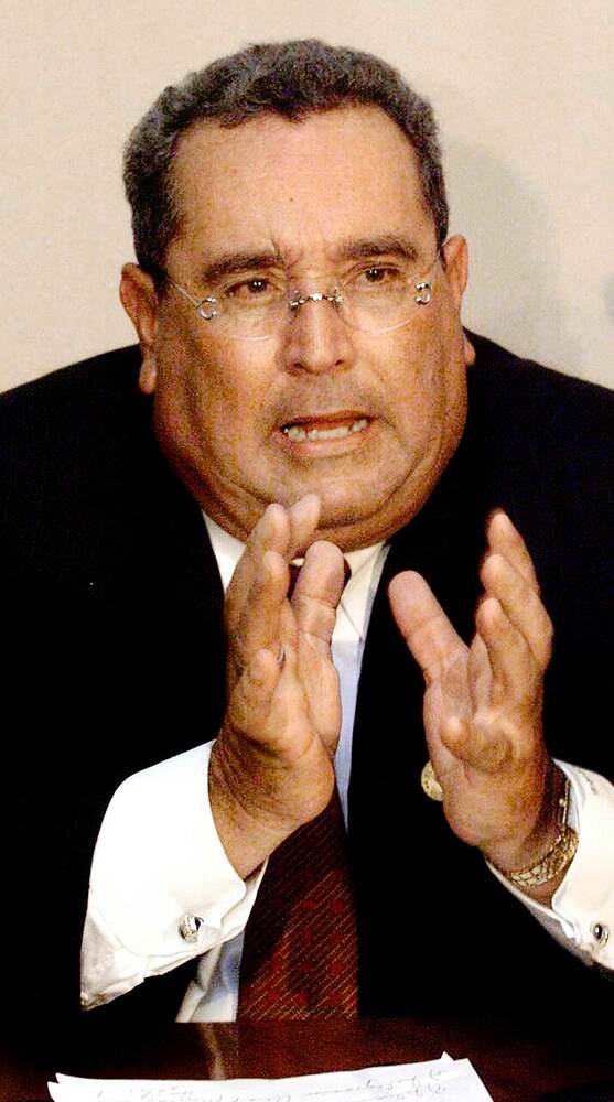 Desde abril del 2013, el expresidente de Nicaragua Arnoldo Aleman registra 21 ingresos a suelo costarricense. | ARCHIVO/LN