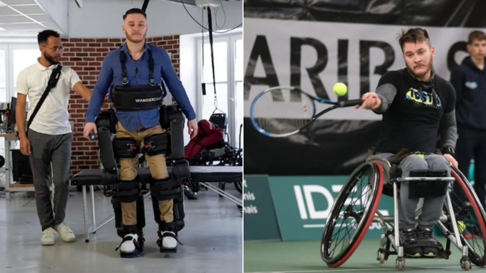 Kevin Piette, el tenista parapléjico que ha vuelto a andar 11 años después para llevar la antorcha olímpica de París 2024