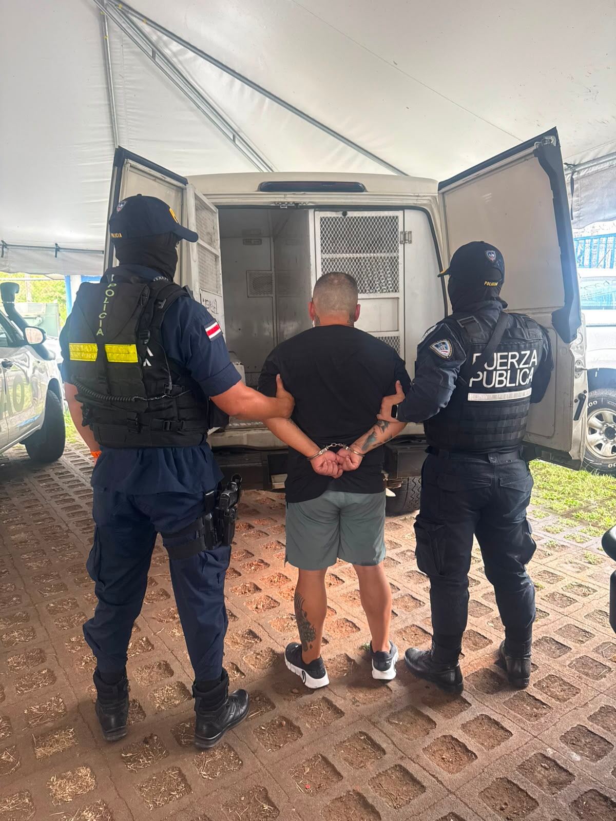 Jeffrey Francisco Carrasco Redondo, alias Epy, fue detenido en Barva de Heredia, tras permanecer seis meses en fuga.