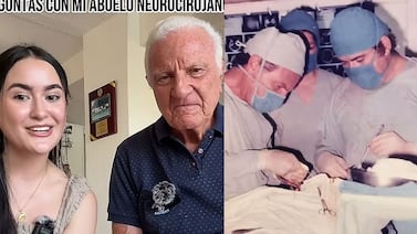 Médico que hizo historia en Costa Rica reapareció a los 94 años con su nieta en TikTok y se viralizó (video)