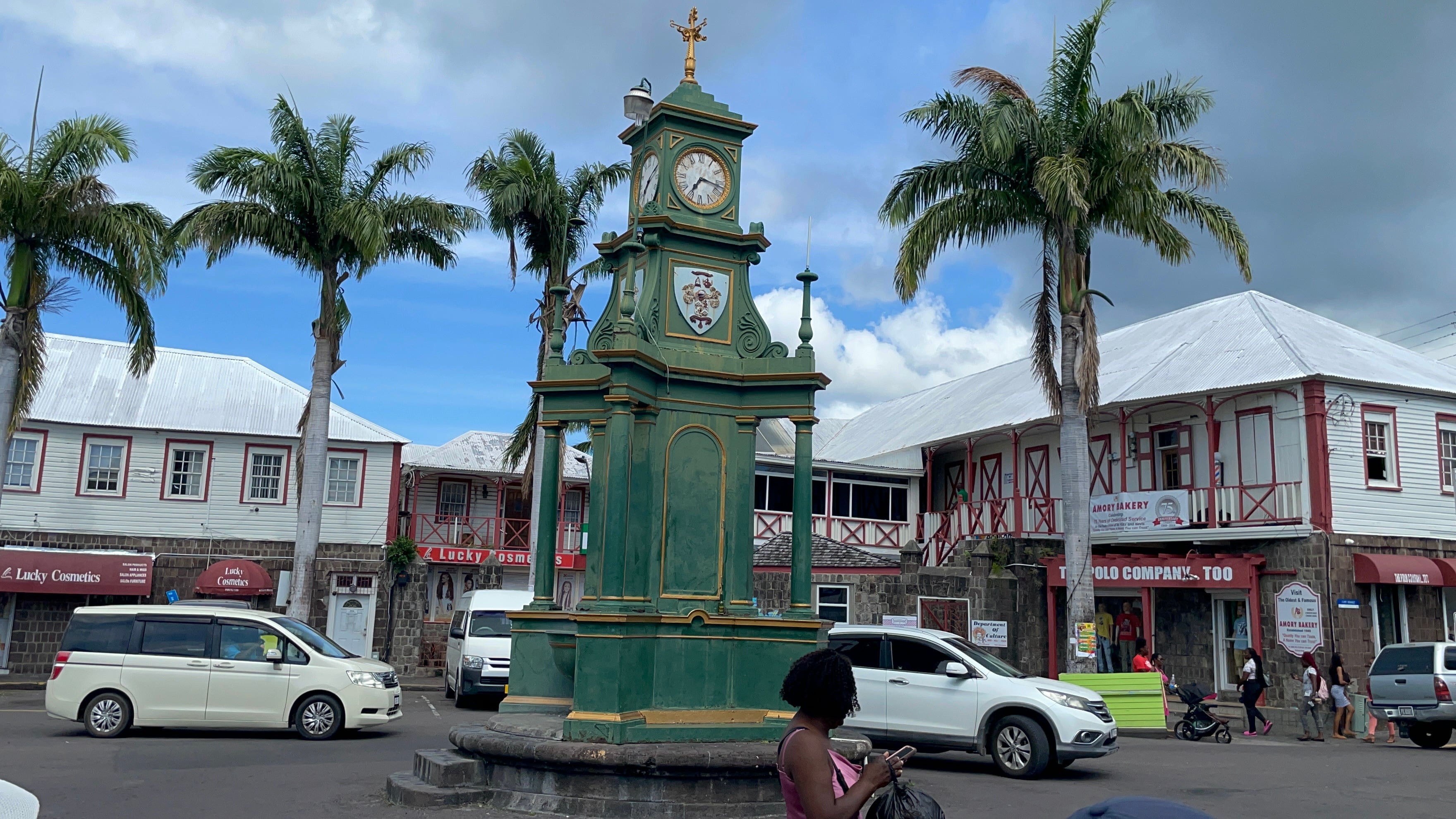 Memorial Bekerley en Basseterre, San Cristóbal y Nieves.