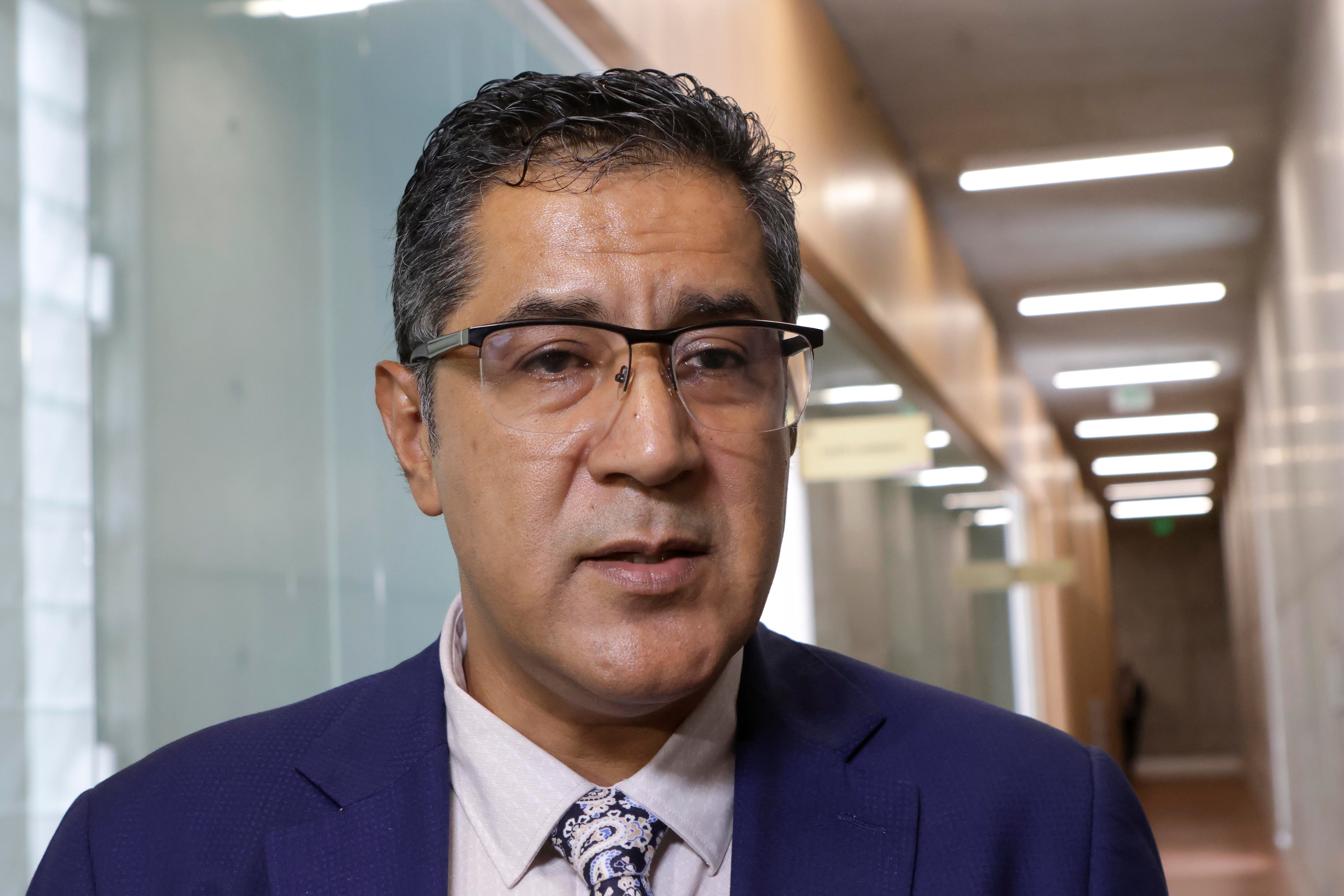 Reunión del Ministro de la Presidencia con la fracción oficialista