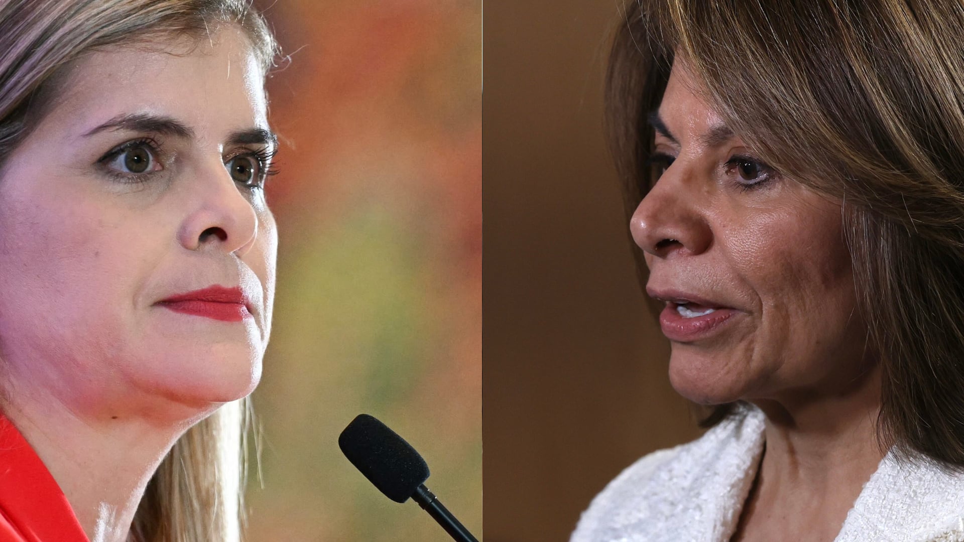 Laura Fernández y Laura Chinchilla