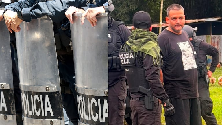 Detienen a policía del MSP encargado de vigilar a Diablo y Tan por ingresar con celular y cargadores a Máxima Seguridad