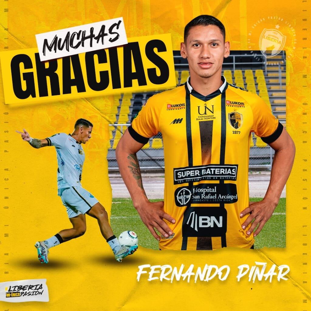 Fernando Piñar, Liberia