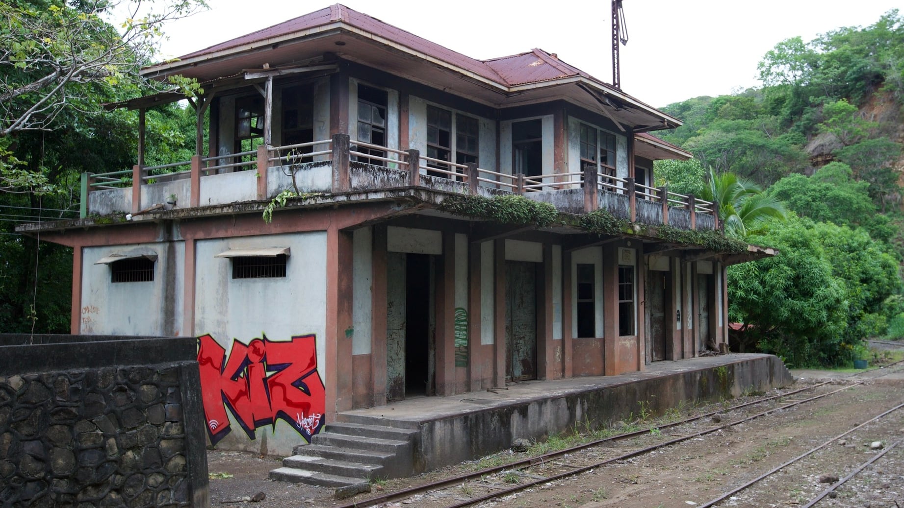 Estación del tren en Quebradas de Atenas