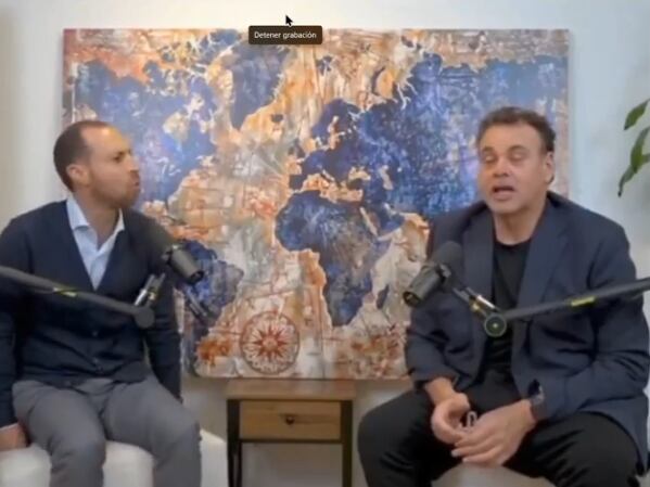 Mauricio Ymay
David Faitelson
podcast Off the Record
14 de junio
Captura de pantalla "X" Off the Récord