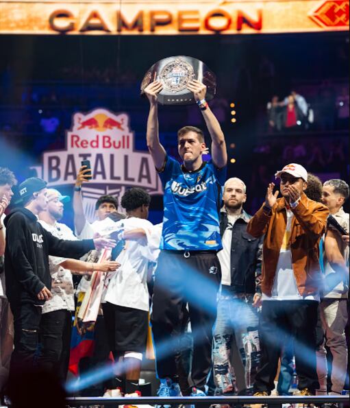 El español Chuty se coronó como campeón internacional de la Red Bull Batalla en la final que se realizó en Colombia en 2023. Para este año será local en el evento en su país.