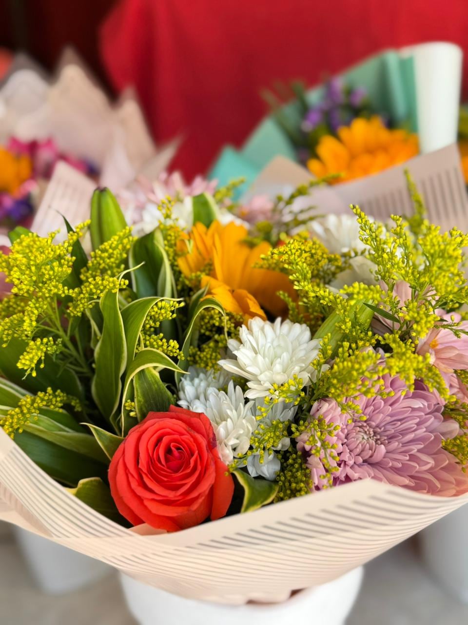 ´Renacer´ no solo vende ramos si no también historia pues como su nombre lo dice nace luego de una etapa complicada.