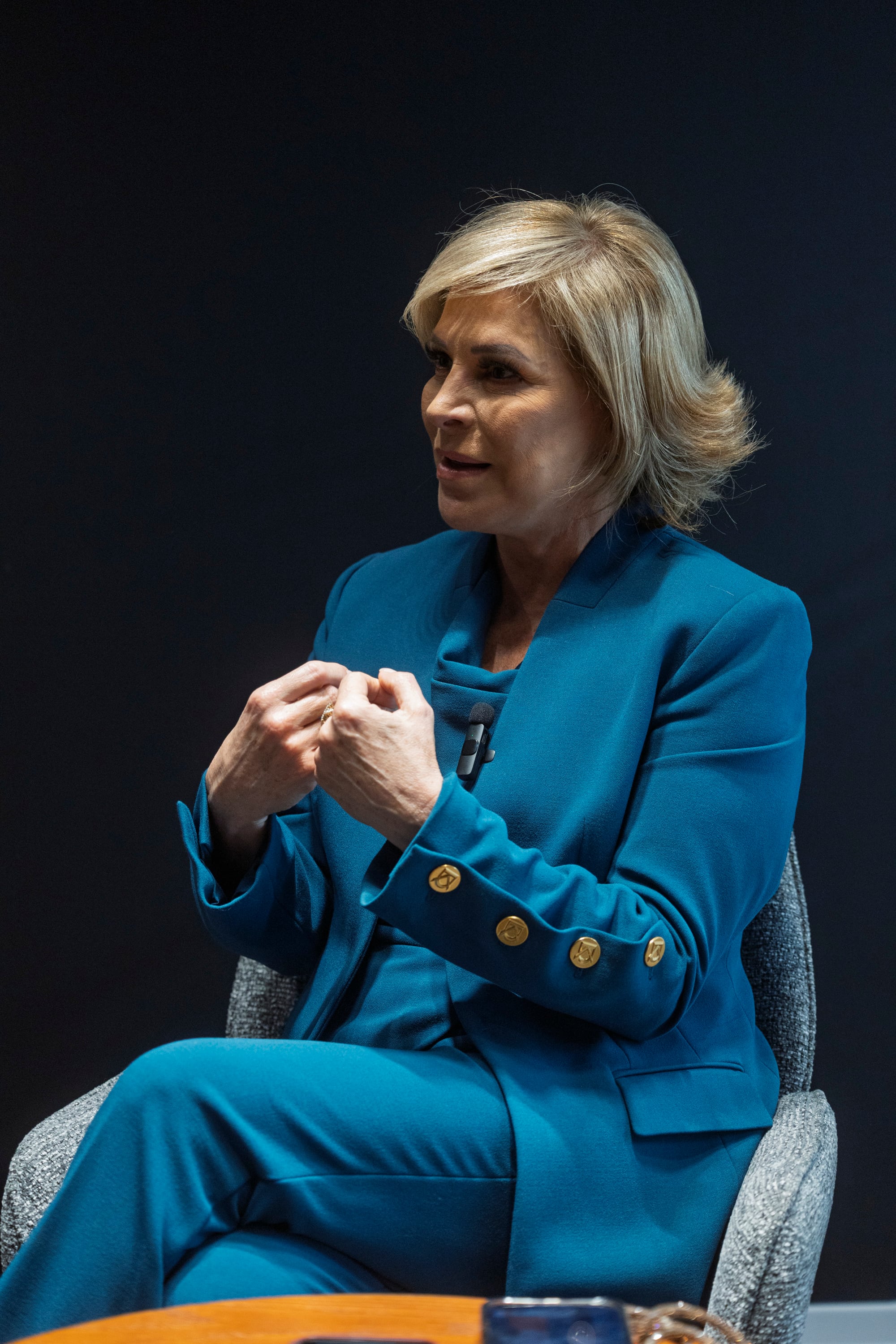 03/02/2026, San José, entrevista con la presentadora Cristiana Nassar.