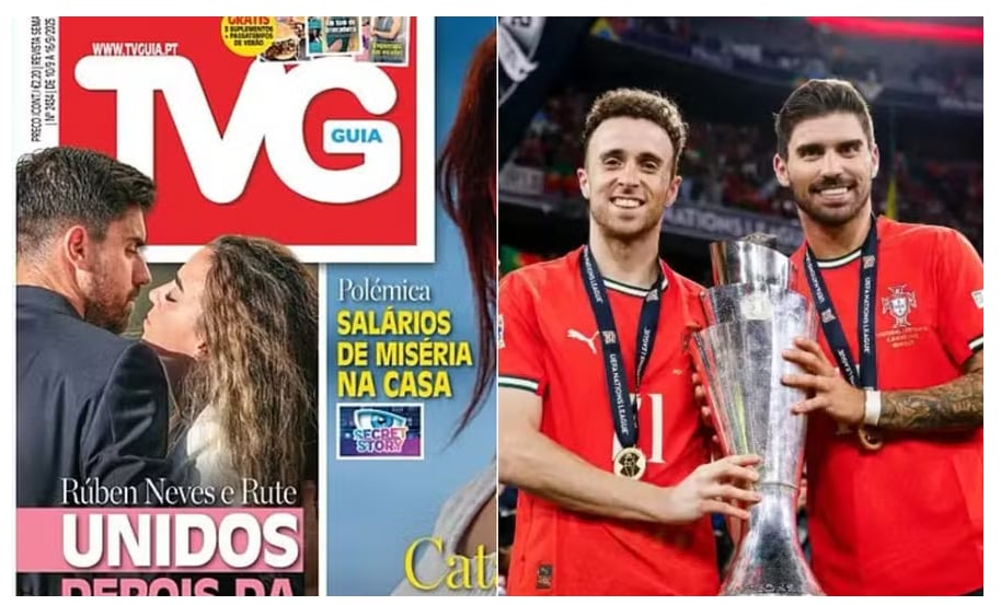 Esta es la portada de una revista de Portugal que molestó por completo a Rúben Neves, al afirmar que la fotografía está sacada de contexto.