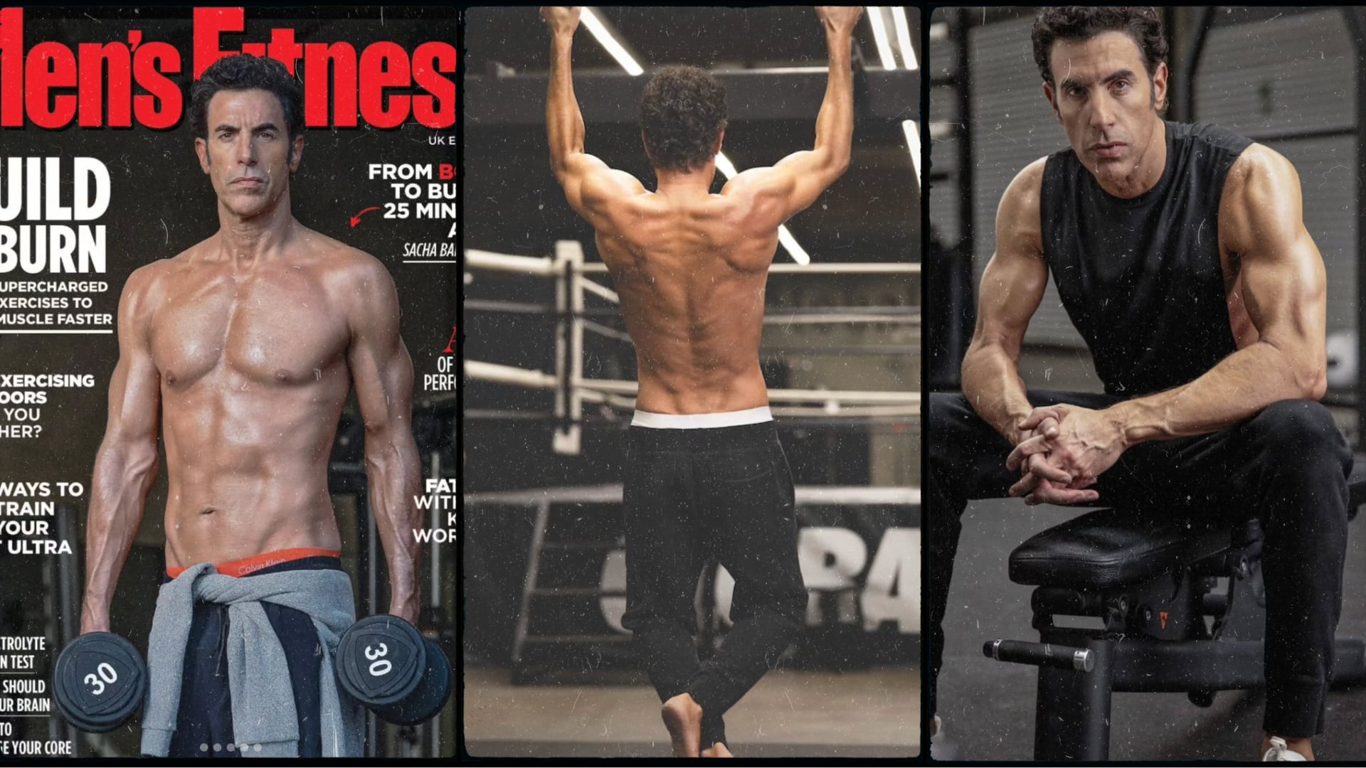 Sacha Baron Cohen mostró su radical cambio físico, generado por Ozempic, y generó reacciones entre colegas y seguidores en redes sociales.