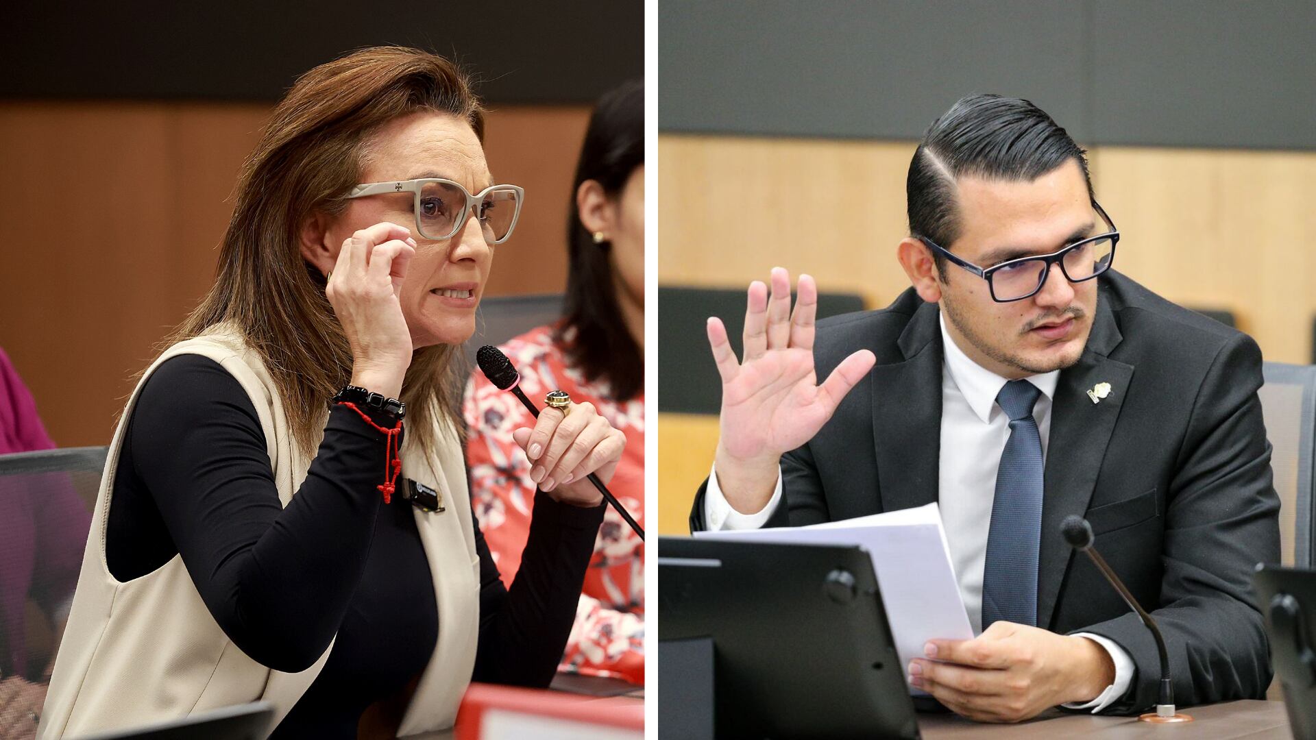 La diputada independiente, Kattia Cambronero, se enfrentó al legislador David Segura por la denuncia de abuso sexual contra Fabricio Alvarado.