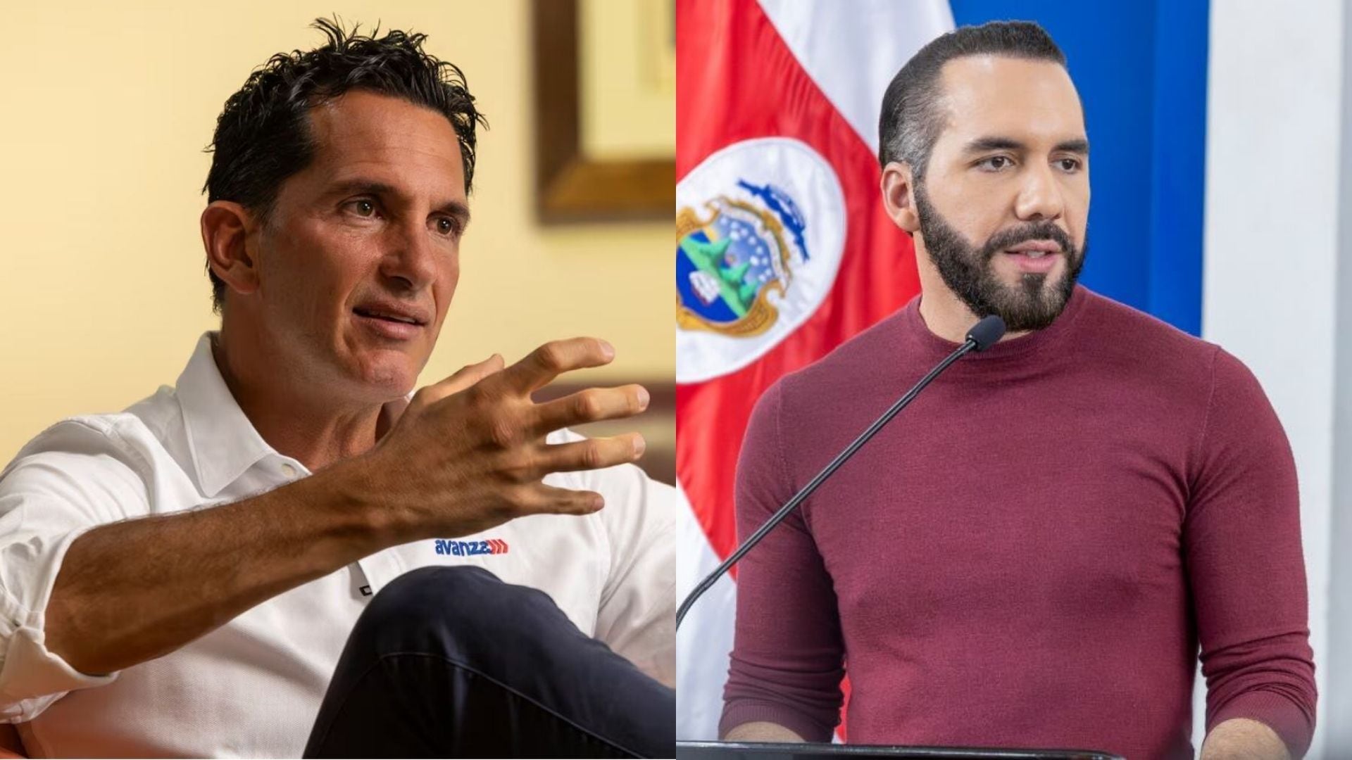 José Aguilar, candidato de Avanza, negó cualquier tipo de financiamiento del presidente de El Salvador, Nayib Bukele.