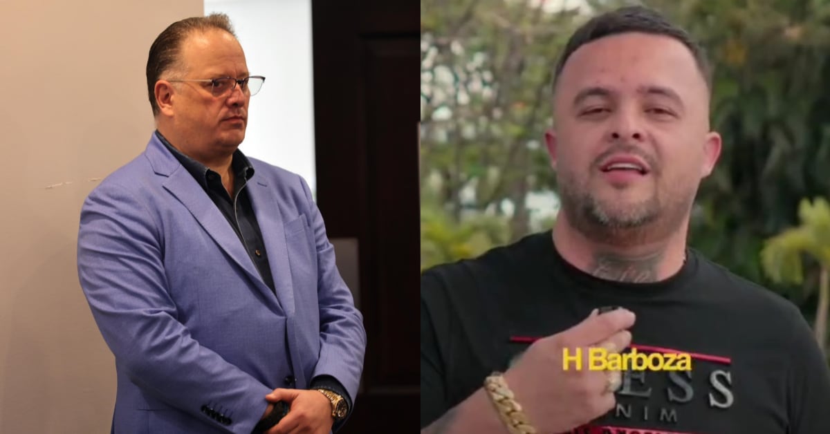 Don Stockwell y Hugo Barboza.