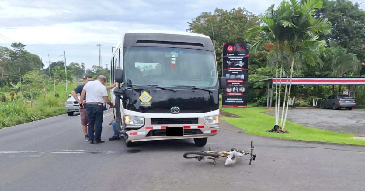 Un adulto de 66 años fue atropellado en San Carlos.
