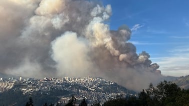 Ecuador en alerta: Incendios forestales agravan sequía histórica
