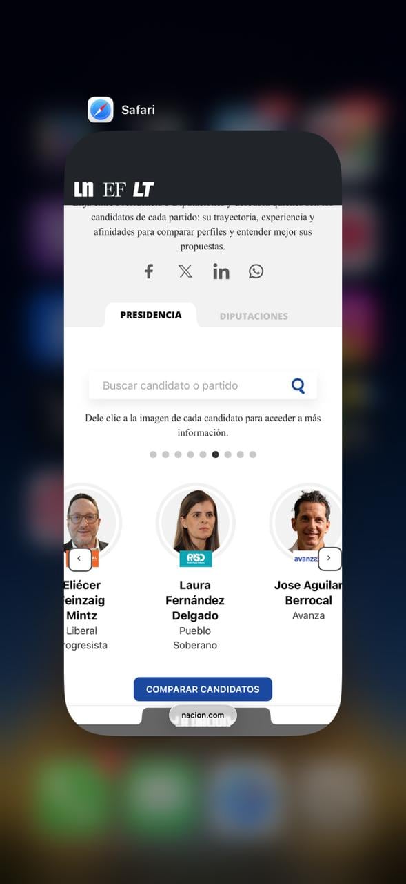 Conozca y compare a los candidatos presidenciales