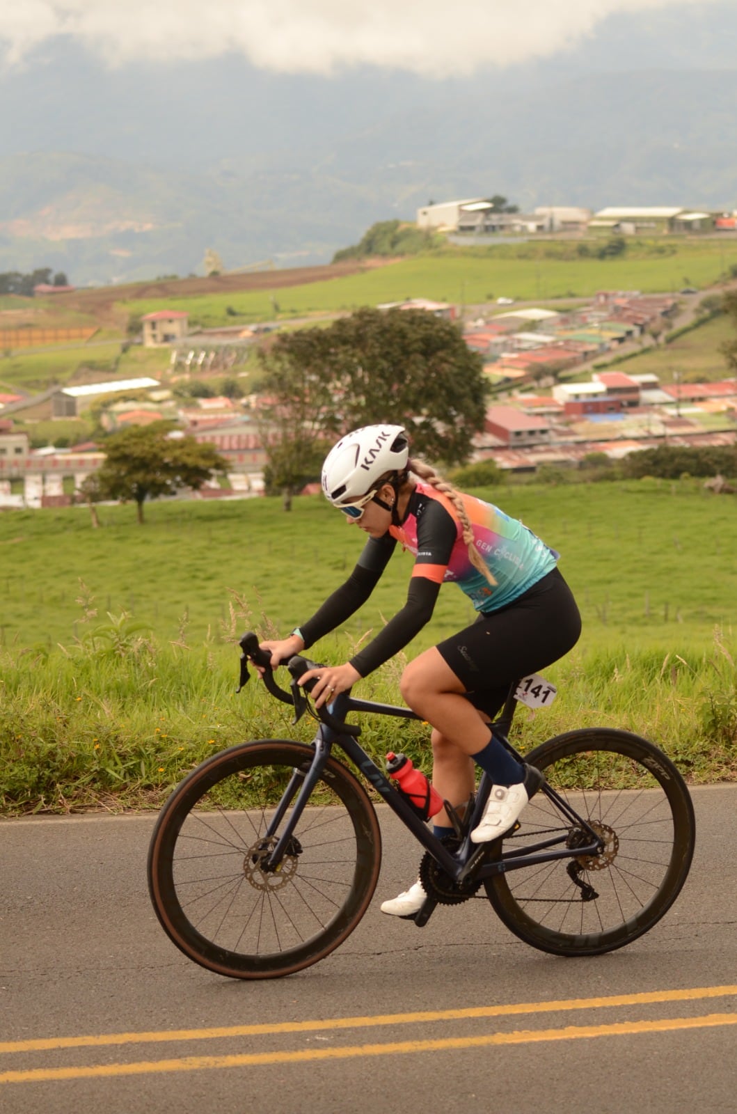 Vuelta a Costa Rica Femenina 2025
Cuarta etapa
Cronoescalada Coto de Cartago San Juan de Chicua.
Milagro Mena Colono Bikestation
4 de octubre del 2025
Fotografía: Fecoci/Mario Castillo